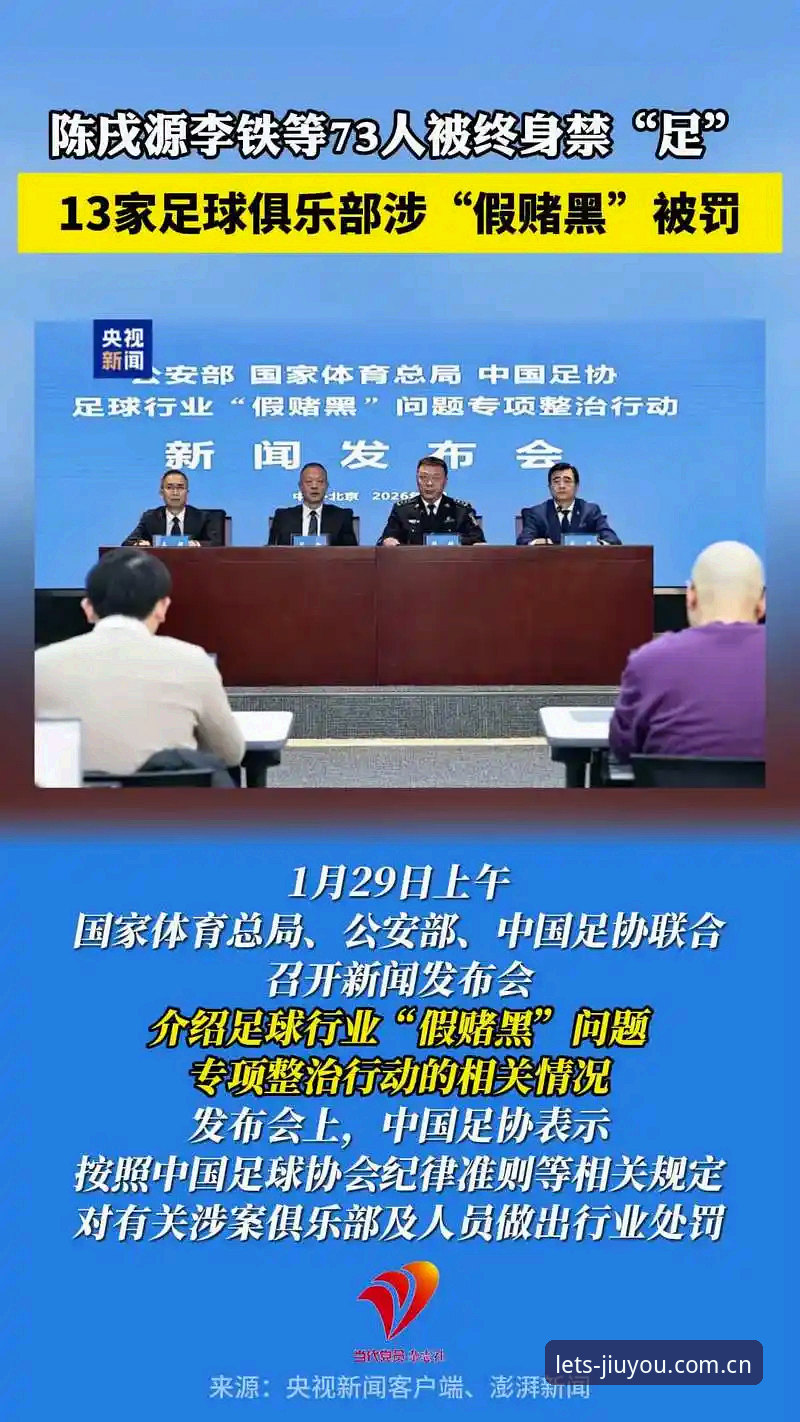 终身禁足 vs 五年禁赛：九游赛事数据回看足协第三批处罚名单